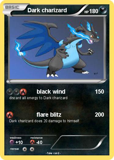 Pokemon Dark charizard