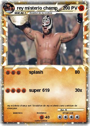 Pokemon rey misterio champ