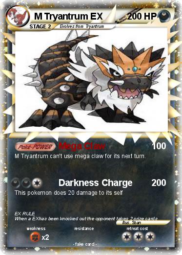 Pokemon M Tryantrum EX