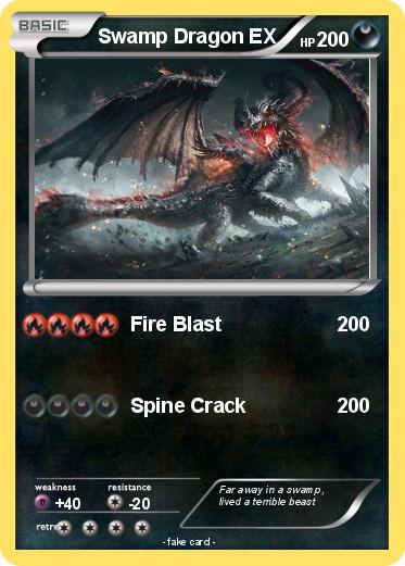 Pokemon Swamp Dragon EX