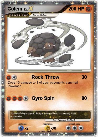 Pokemon Golem