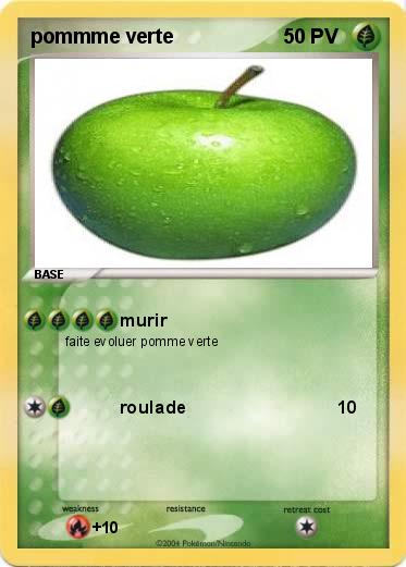 Pokemon pommme verte