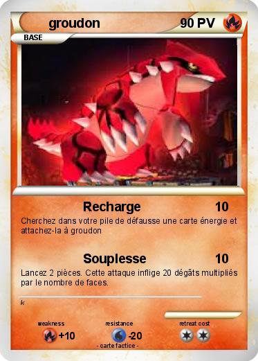 Pokemon groudon