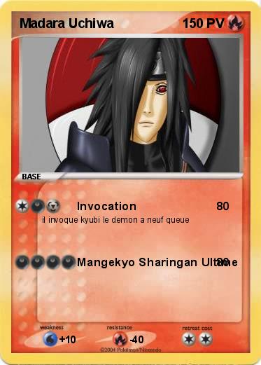 Pokemon Madara Uchiwa 