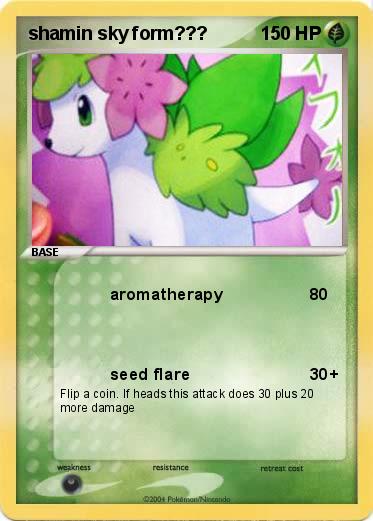 Pokemon shamin sky form???