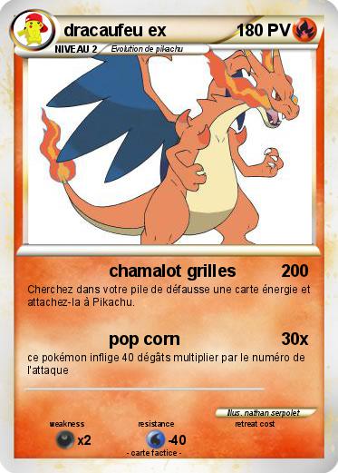 Pokemon dracaufeu ex