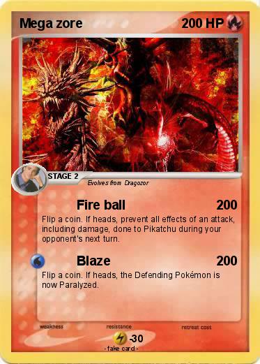 Pokemon Mega zore