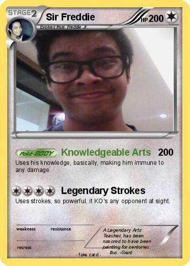 Pokemon Sir Freddie