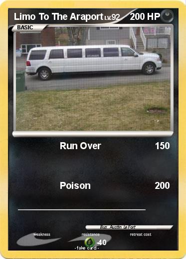 Pokemon Limo To The Araport