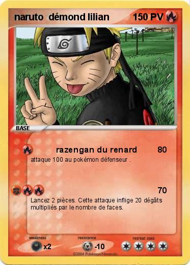 Pokemon naruto  démond lilian 