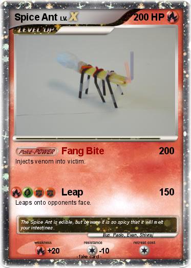 Pokemon Spice Ant