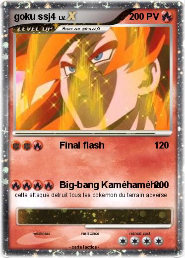Pokemon goku ssj4
