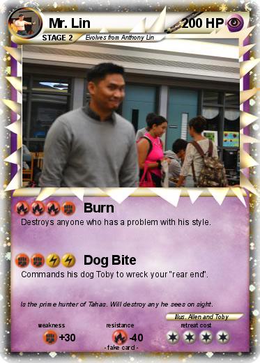 Pokemon Mr. Lin