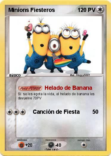 Pokemon Minions Fiesteros