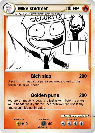 Pokemon Mike shidmet