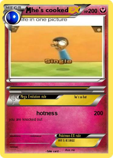 Pokemon he's cooked