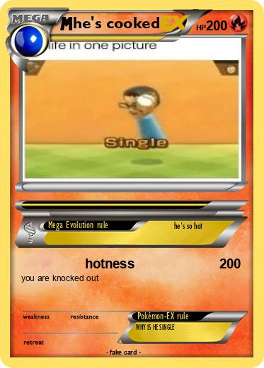 Pokemon he's cooked