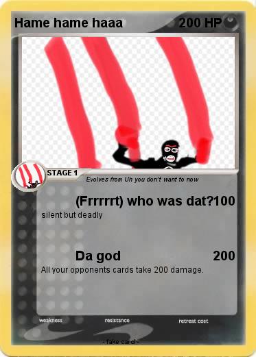 Pokemon Hame hame haaa