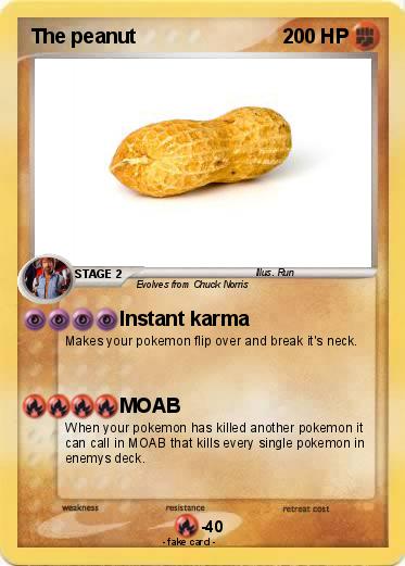 Pokemon The peanut