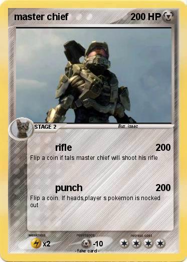 Pokemon master chief