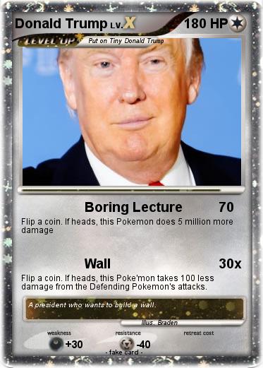 Pokemon Donald Trump