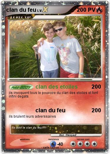 Pokemon clan du feu