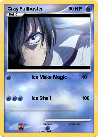 Pokemon Gray Fullbuster