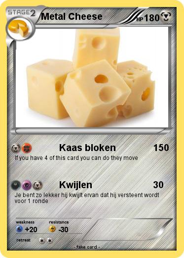 Pokemon Metal Cheese