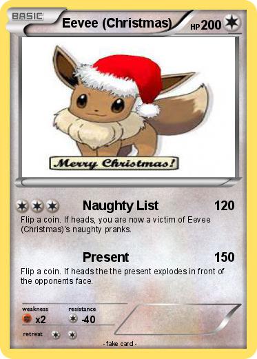 Pokemon Eevee (Christmas)