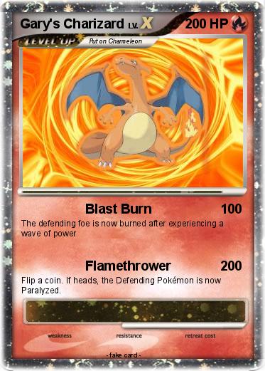 Pokemon Gary's Charizard