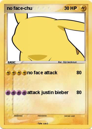 Pokemon no face-chu