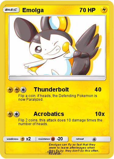 Pokemon Emolga