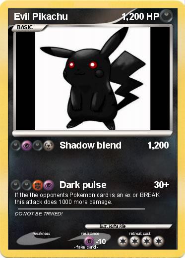 Pokemon Evil Pikachu                     1,