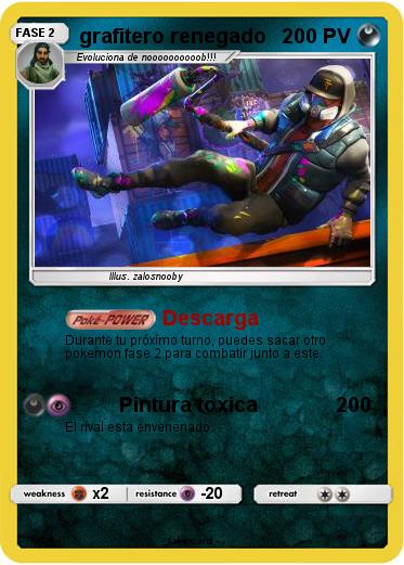 Pokemon grafitero renegado