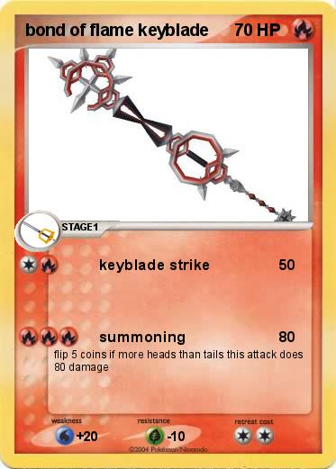 Pokemon bond of flame keyblade