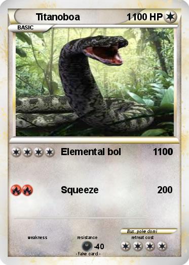 Pokemon Titanoboa                  1