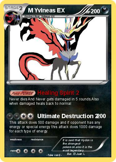Pokemon M Yvlneas EX