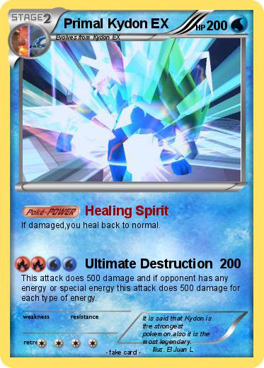 Pokemon Primal Kydon EX