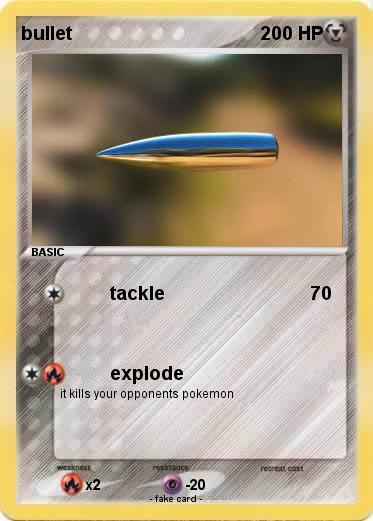 Pokemon bullet