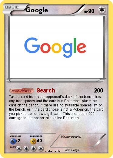 Pokemon Google