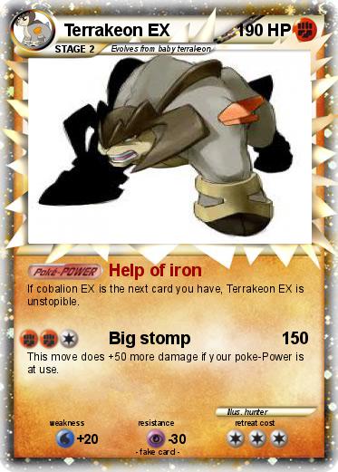 Pokemon Terrakeon EX