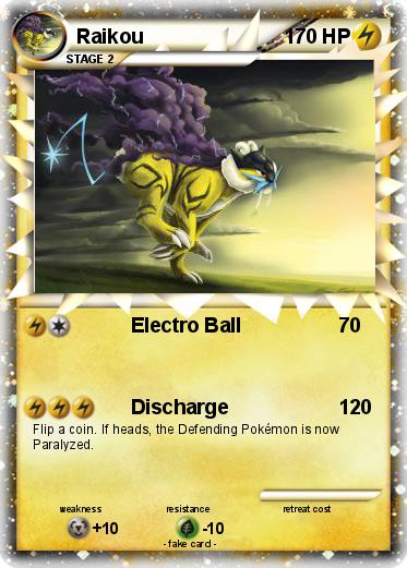 Pokemon Raikou