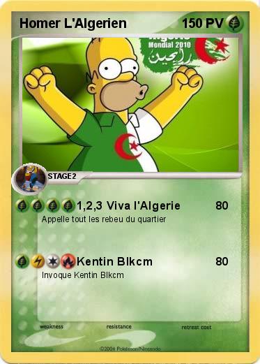 Pokemon Homer L'Algerien