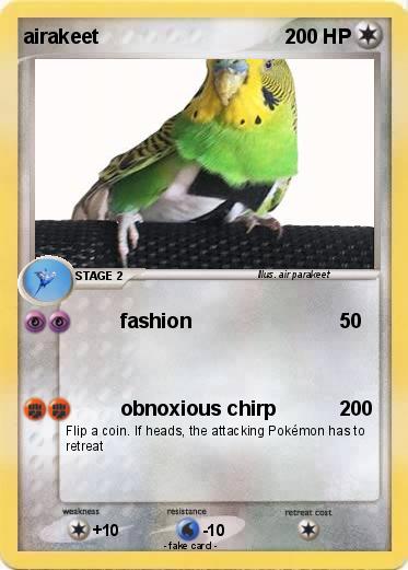 Pokemon airakeet