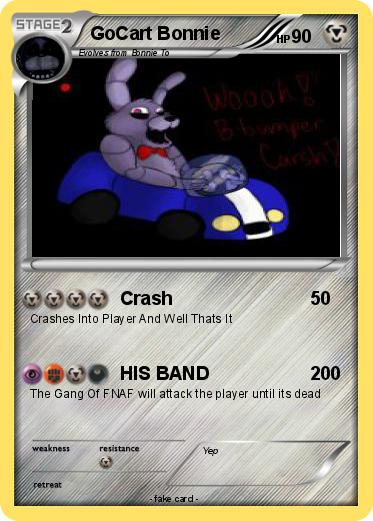 Pokemon GoCart Bonnie