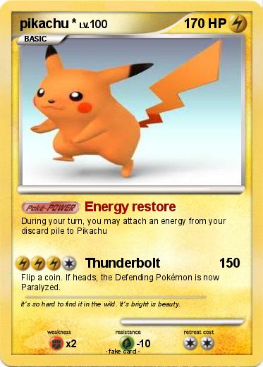 Pokemon pikachu *