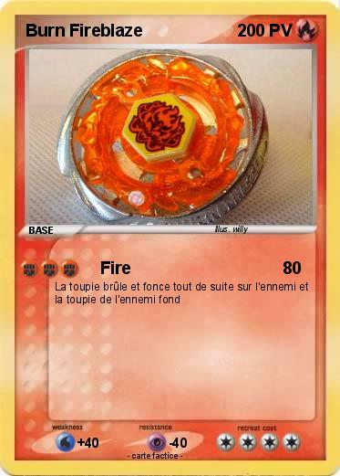 Pokemon Burn Fireblaze