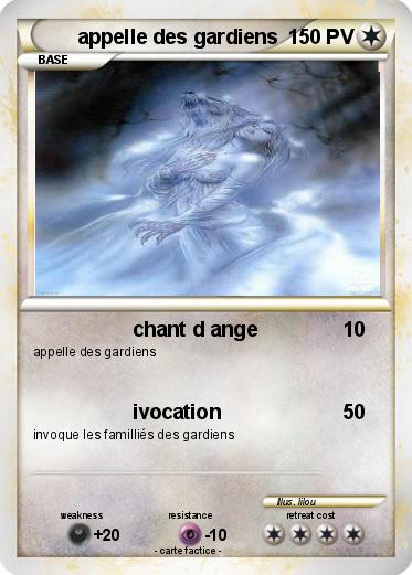 Pokemon appelle des gardiens