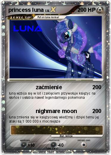 Pokemon princess luna