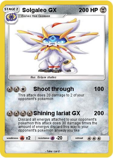 Pokemon Solgaleo GX